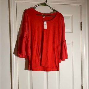 Anthropologie red top